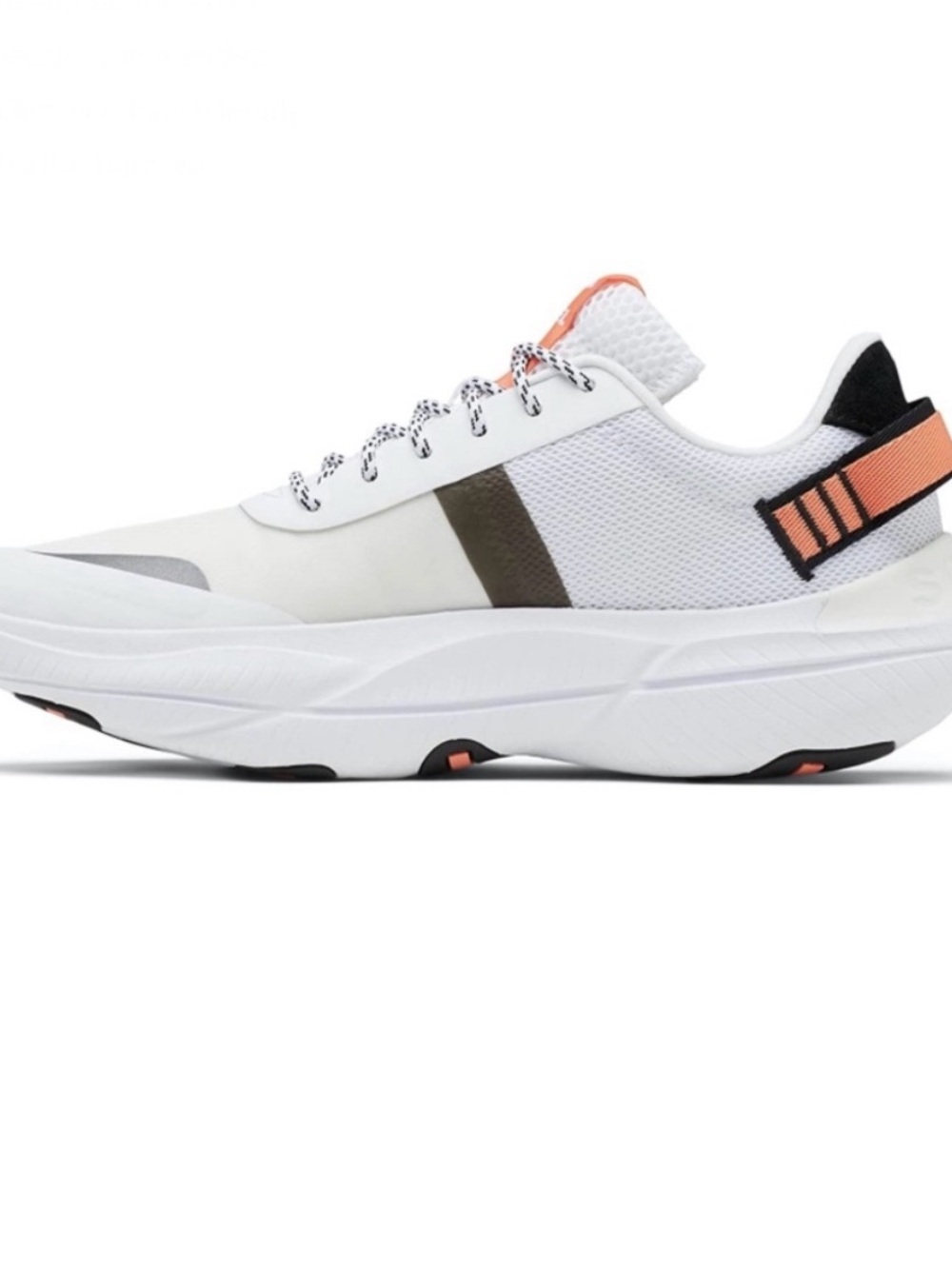 Sorel Explorer Blitz Sneakers Leisure Lace Tennis Shoes Shoe Lace White. Orange.
